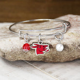Central Missouri Charm Bangle Bracelet